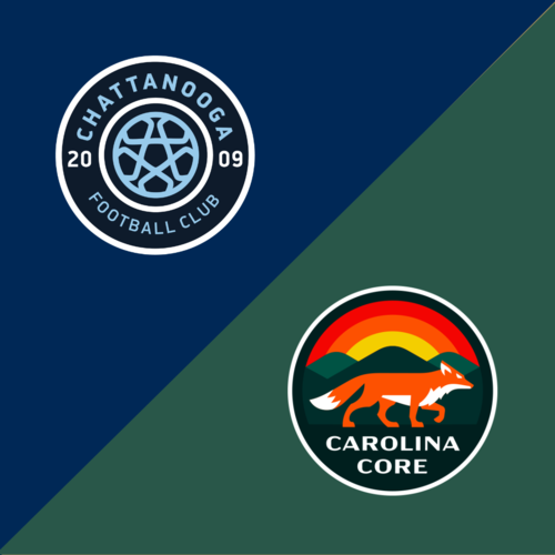 XChattanooga FC vs Carolina Core FC poster