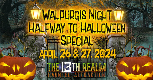 Walpurgis Night Halfway to Halloween Special poster