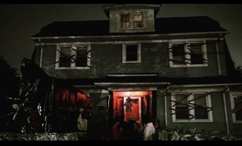 HAUNTED IN HOLLIS WALKTHROUGH 2024  poster