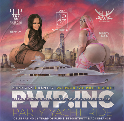 PipesWell Productions Titanic A$$ & Tit$ 6 Thick - BBW Boat Ride poster