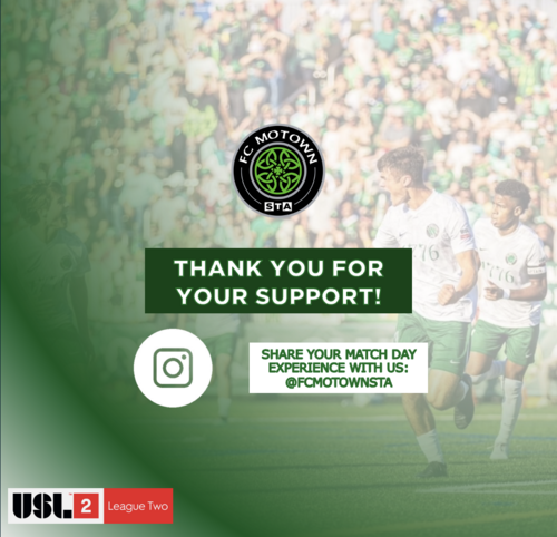 FC Motown STA vs. Hudson Valley Hammers poster