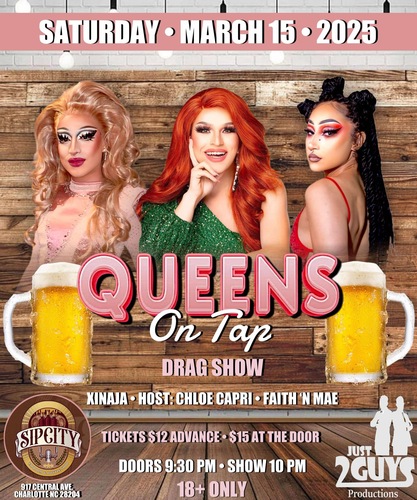 Queens on Tap Drag Show!  poster