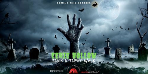 Eerie Hollow Haunted Walk poster