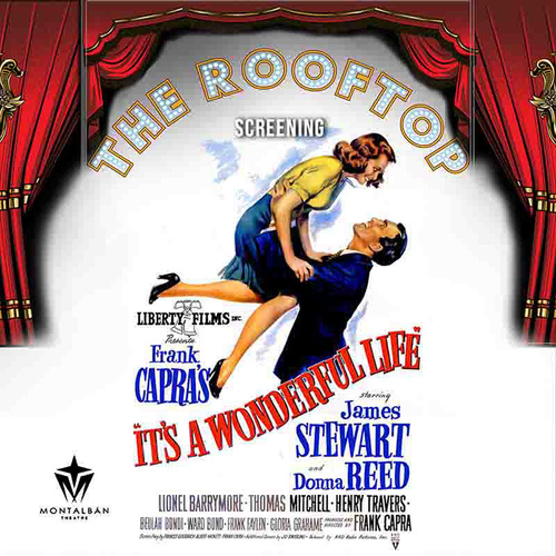 It's a Wonderful Life : Hollywood Rooftop Holiday Screening poster