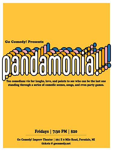 Pandamonia poster