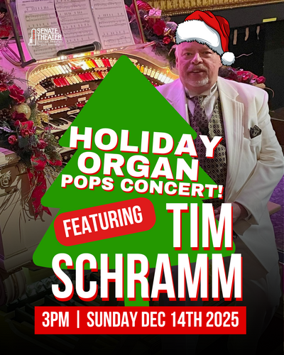 Holiday Organ Pops Concert Featuring Tim Schramm poster