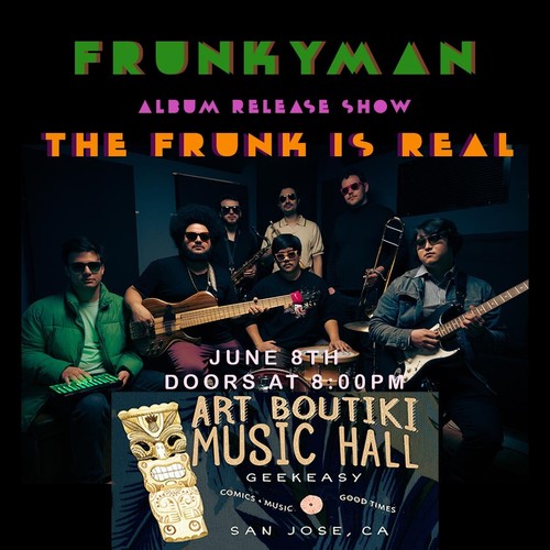 Frunkyman Album Release poster