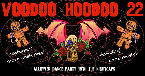 VooDoo HooDoo - Halloween Dance Party with The Nightcaps poster