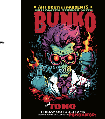 Bunko Halloween Nightmare, with TONG! poster