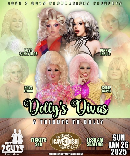 Dolly’s Divas Drag Brunch! poster