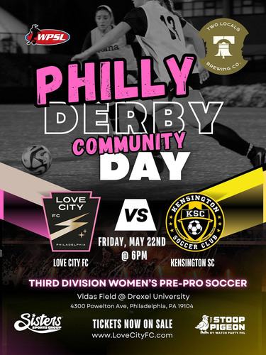 Love City FC vs. Kensington SC poster