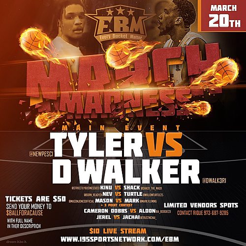 EBM- March Madness PPV Event poster