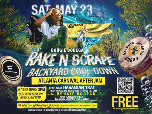 Rake n Scrape Backyard Cool Down poster