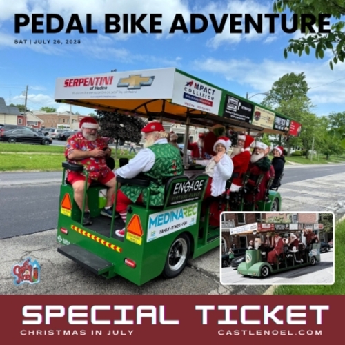 Castle Noel's Pedal Bike Adventure 2025
