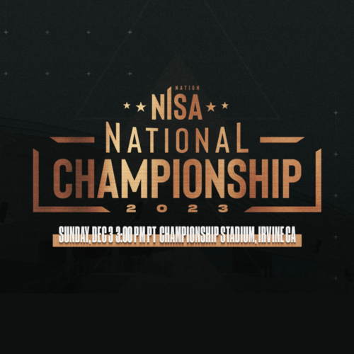 2023 NISA Nation National Championship Final poster