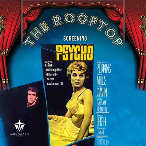 Psycho : Hollywood Glam! Rooftop Cult Classic Screening