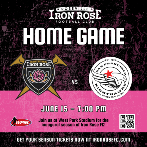Iron Rose FC v SF Nighthawks poster