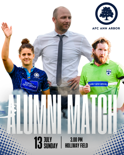 AFC Ann Arbor Alumni Match poster