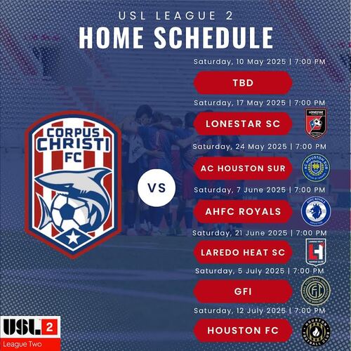 2025 Corpus Christi FC Season Tickets
