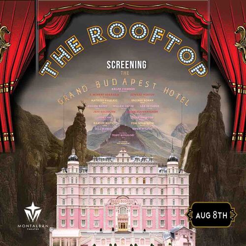 The Grand Budapest Hotel : Hollywood Glam! Rooftop Cult Classic Screening