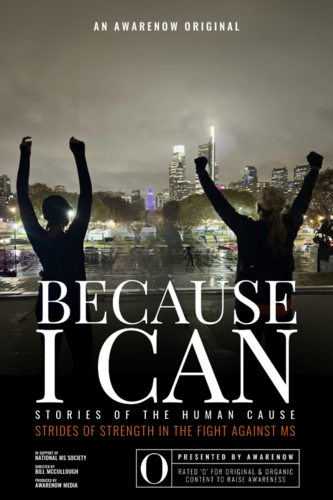 BECAUSE I CAN Virtual Screening & Live Conversation poster