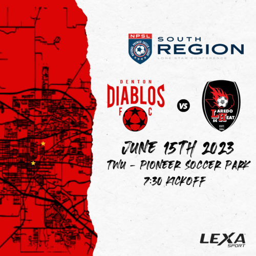 Denton Diablos vs Laredo Heat 2024 poster