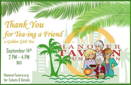 Thank You for Tea-ing a Friend: A Golden Girls Tea poster