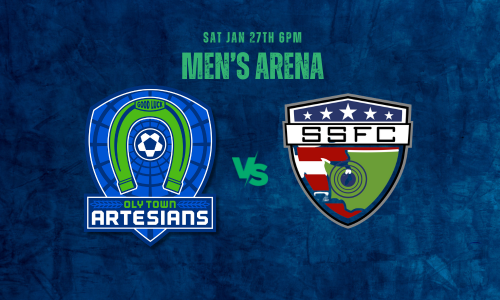 Men | Artesians vs South Sound FC poster