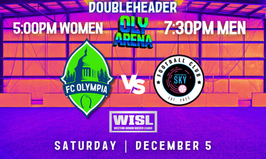 ARTESIAN MEN & WOMEN - DOUBLHEADER VS SNOHOMISH SKY poster