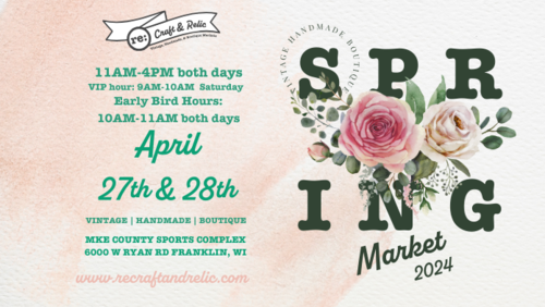 re:Craft and Relic SPRING  MARKET  2024  poster