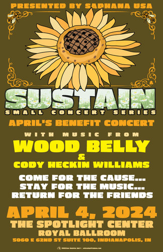 Sustain Concert Series - April 4th poster