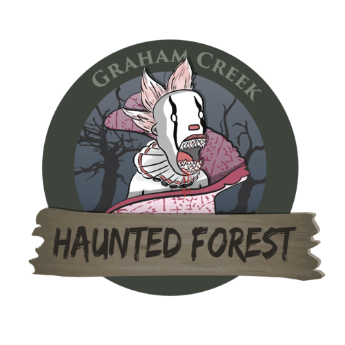Graham Creek's Haunted Forest 2024 poster