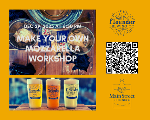 Mozzarella Making Class! poster