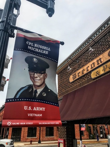 Veteran's Banner Program 2024 poster