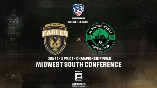Eagles Nebraska vs Al Madinah Wichita Football Club: Match of the Season! poster
