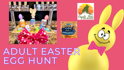 Adult Easter Egg Hunt poster