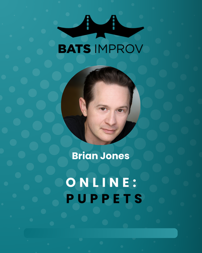 Online: Puppets with Brian Jones - 08/04/25 poster