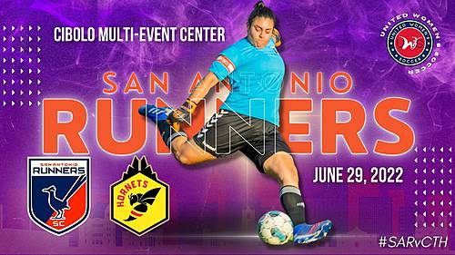 San Antonio Runners vs Central Texas Hornets UWS poster