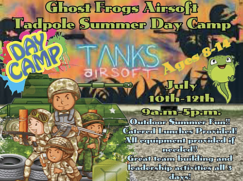 Airsoft Summer Camp  poster