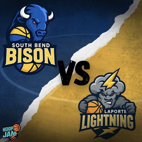 🦬 South Bend Bison vs ⚡ Laporte Lightning | HoopJam 3v3 Showdown ⚡🔥 poster