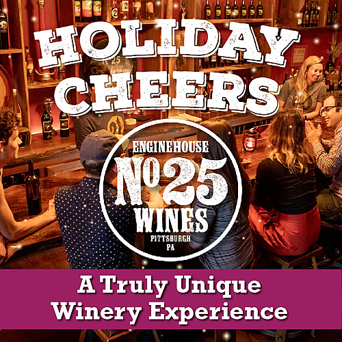 Virtual - Holiday Cheers:  A Truly Unique Winery Experience (Live Tasting Available) poster