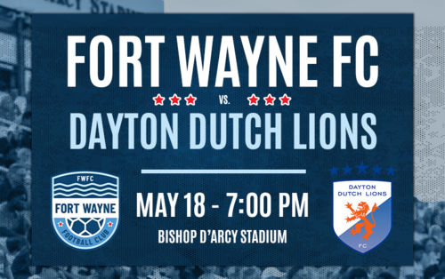 2024 Season Opener - FWFC vs. Dayton Dutch Lions poster
