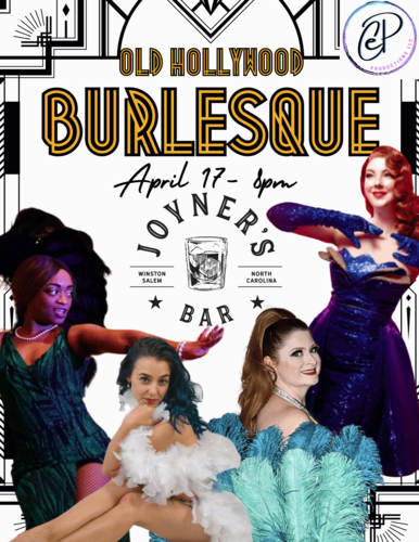 Old Hollywood Burlesque  poster