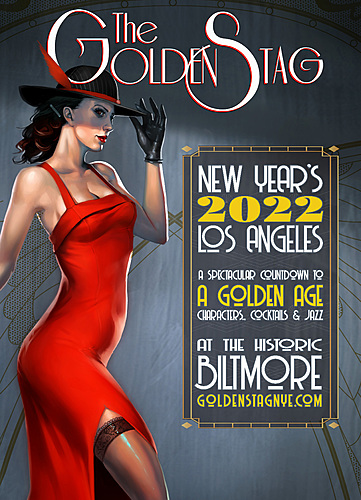 Golden Stag New Year's Eve Ball 2022 poster