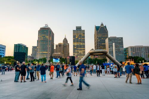 You Can in Detroit Rally
