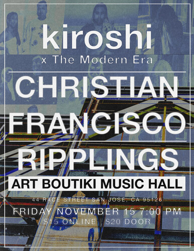 Kiroshi, Christian Francisco, Ripplings poster