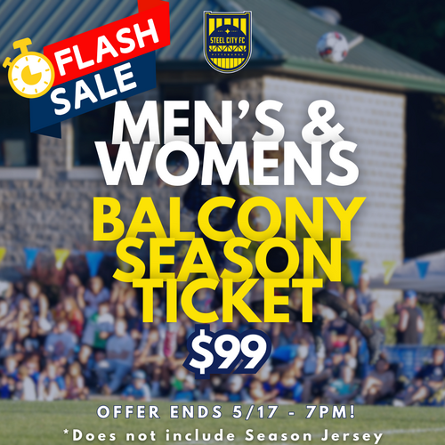 Steel City FC Season Ticket COMBO FLASH SALE! poster