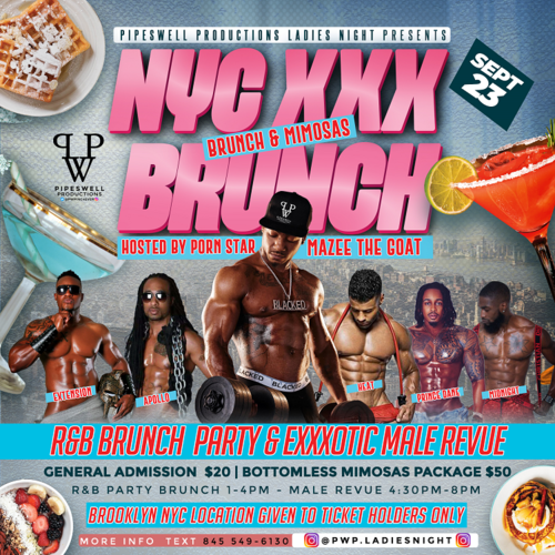 PipesWell Productions Ladies Night XXX BRUNCH poster