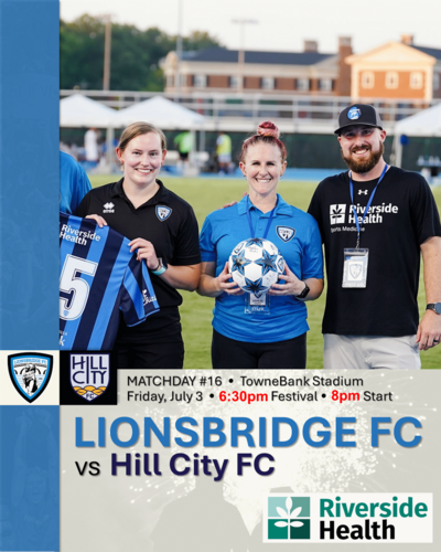 Lionsbridge FC vs Hill City FC (July 3, 2026) poster
