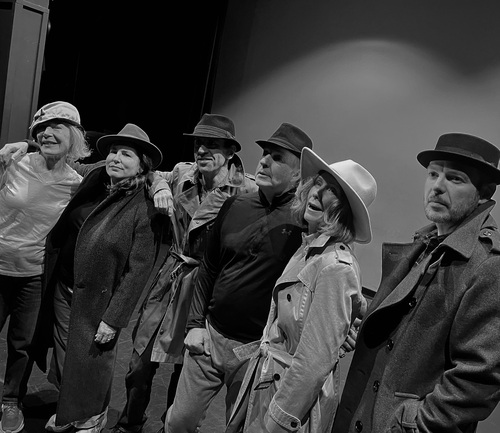 BATS Improv presents: Noir Performance Lab July 10 & 17th, 2025 poster